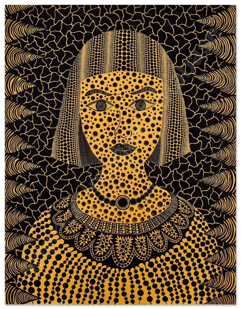 草間彌生　自画像